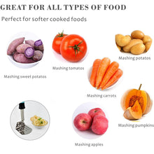 Apex L-Handle Stainless Steel Potato Masher Ergonomic Grip (1 Pc)