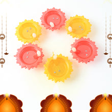 Water Sensor Led Diya Set (6 Pc)